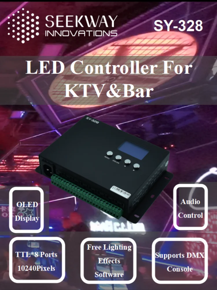 DMX Ʈѷ SPI LED  , ǳ  ÷, KTV,  ,  Ȱȭ , 8 Ʈ, AC100 V  240V